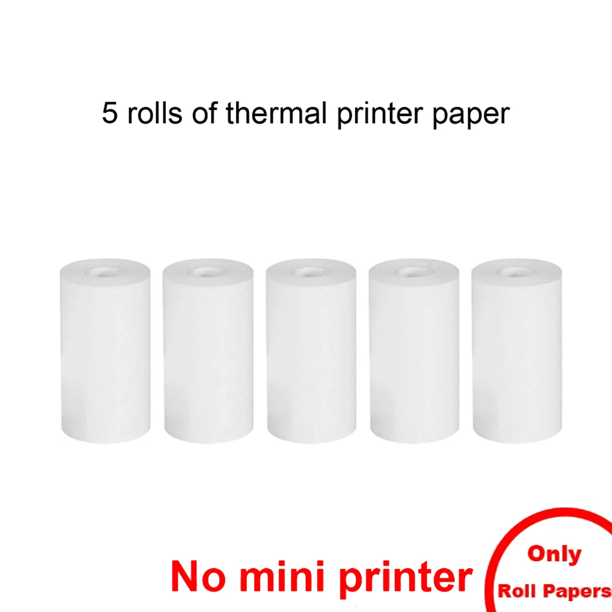 Tragbarer Mini-Thermodrucker, kabelloser Drucker mit Bluetooth
